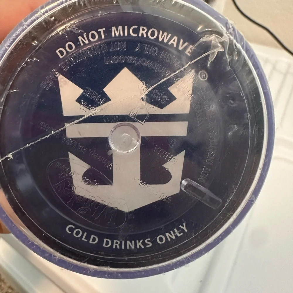 Royal Caribbean Coca‎ Cola Travel Mugs Tumblers 2015 Brand New Beverages Drinks - Picture 3 of 9